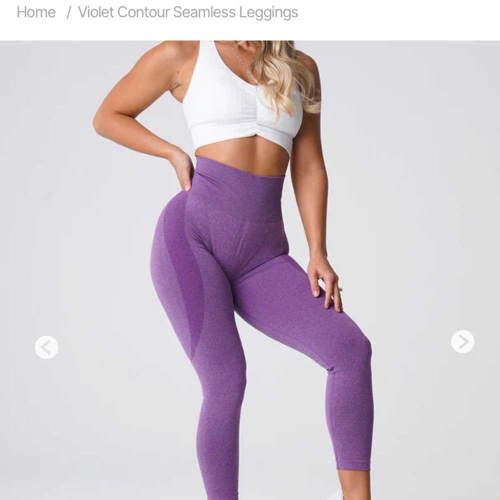 Violet Contour Seamless Leggings
